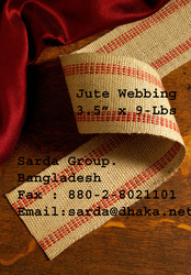 UPHOLSTERY JUTE WEBBING AND BURLAP